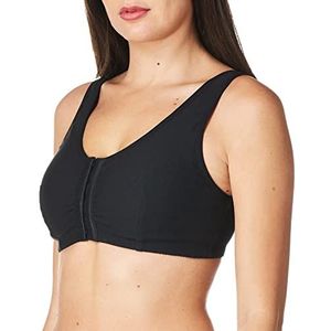 Amoena womens Frances Front-closure Leisure Bra, Black, Small C D 32 34 US