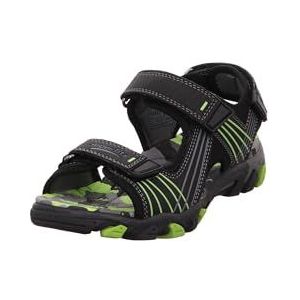 Superfit Henry enkelband sandalen voor jongens, (Schwarz 01), 2,5 UK, Schwarz 01