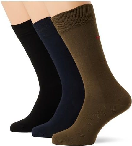 HUGO - Business-sokken - Medium Grey - Set van 3 paar