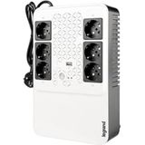 LEGRAND - Keor Multiplug - Ononderbroken Stroomvoorziening - Zwart - 600 VA - 6 Uitgangen