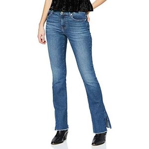 7 For All Mankind bootcut dames jeans, Mid blauw, 38/40 NL