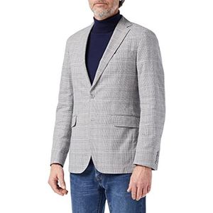 Hackett London Strch Grey Slub Hpsack Herenjas, lichtgrijs 925, 34 NL