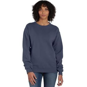 Hanes Heren Originals Fleece, Garment Dyed Pullover, Crewneck Sweatshirts, Anker Leisteen, 3XL