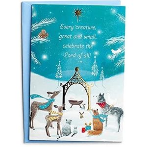 Dayspring Every Creature-18 kerstkaarten kerstkaarten, meerkleurig