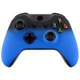 eXtremeRate - Schaduw Blauw - Voorplaat Cover - Soft Touch Behuizing Shell Case - Vervangingskit voor Xbox One X S Controller