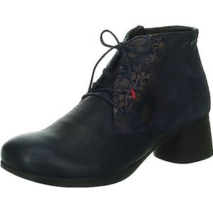 Think! Nani Leren gevoerde duurzame boots voor dames, 8010 Navy Combi, 41.5 EU