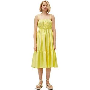 Koton Dames Midi Gimped Strappy Jurk, geel (160), 40