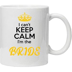 I Cant Keep Calm I'm The Bride - Leuke nieuwigheid thee koffie drinken mok cup