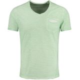 KEY LARGO - V-hals T-shirt - Pistache Groen