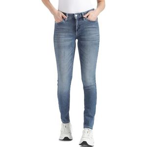 Calvin Klein Jeans Dames Mid Rise Skinny Broek, Denim Medium, 34W / 32L