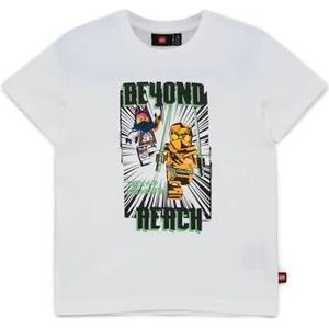 LEGO T-shirt voor jongens, wit, 146 cm
