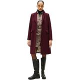 Tommy Hilfiger - Regular Fit - Lange Jas - Wolmix met Kasjmier