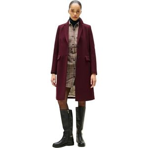 Tommy Hilfiger - Regular Fit - Lange Jas - Wolmix met Kasjmier