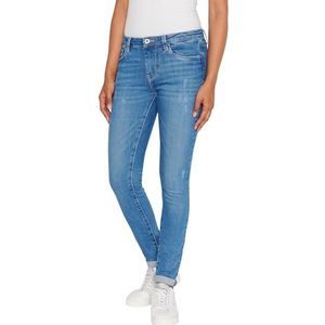 Pepe Jeans Dames Skinny Jeans Hw, Blauw (Denim-RI2), 31W / 32L, Blauw (Denim-ri2), 31W / 32L