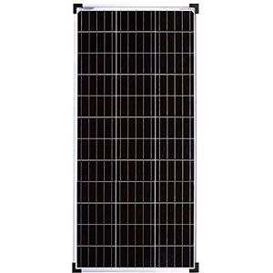 enjoy solar® Mono Zonnepaneel, 100 W, 36 V, monokristallijn, zonnepaneel, ideaal voor 24 V, tuinhuisjes, camper, caravan, boot (mono 100 W, 36 V)