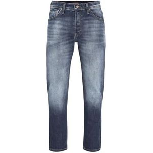 JACK & JONES Male Tapered Fit Jeans JJIERIK JJORIGINAL GE 410 SN Tapered Fit Jeans, Blue Denim 3, 30W / 30L