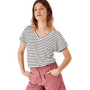 Garcia Dames T-shirt met korte mouwen, zwart, S, zwart, S