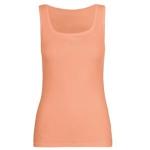 Tanktops - Abrikoos - Katoen/Elastaan