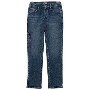 s.Oliver Junior Jongens Jeans Pete, Regular Fit Blue 140, blauw, 140 cm
