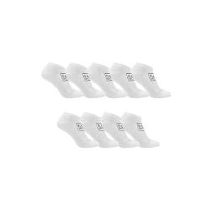 BLACK+DECKER Werksokken voor heren, lage sokken voor heren, knutselen en tuinieren, Wit, 39-42 EU