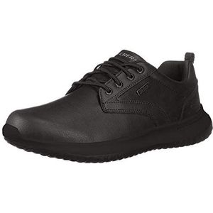 Skechers DELSON-Antigo Oxfords voor heren, Zwart Blk, 40 EU