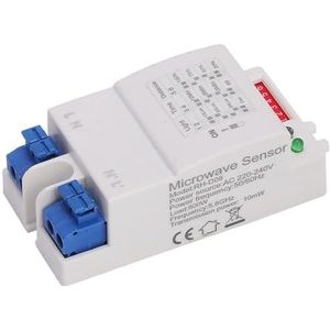 Bewegingssensor en licht IP20 in elegant wit design Compact (3,6 x 7,8 x 2,5 cm) met een bereik van 2 tot 8 meter en 360° dekking. Perfect voor veiligheid en comfort binnenshuis.