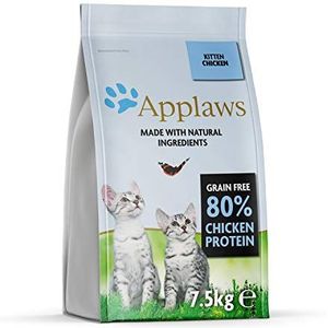 Applaws Complete Natuurlijke Graanvrije Kippen Droge Kattenvoeding voor Kittens - 7.5 kg Hersluitbare Zak