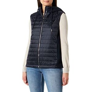 Tommy Hilfiger Dames Knit Mix LW Gewatteerde Vest, Desert Sky, XL, woestijn hemel, XL