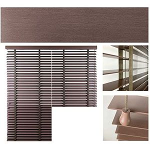 Houten Jaloezie - 50 mm - Natuurlijke Houten Lamel
