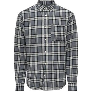 ONSRAL LS Slim Check Shirt, zwart, XS