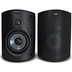 Polk Audio - Atrium 5 - Buitenluidsprekers - Zwart - Weerbestendig, 5" Drivers