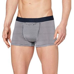 HOM Boxer HO1 Simon (zwart), Marineblauw en wit gestreept, XL