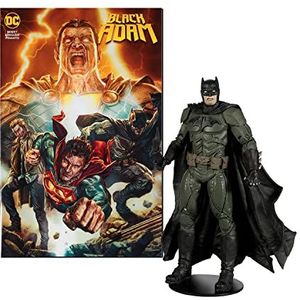 BANDAI DC Direct - Page Punchers - Figuur van 7"" met strip - Zwart Adam Wave 1 - Batman