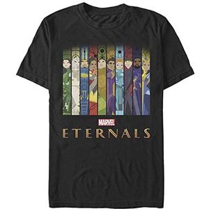 Marvel: Eternals - VERTICAL BOXUPS Unisex Crew neck T-Shirt Black L