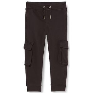 Blue Seven Jongens joggingbroek broek, zwart orig, 2 jaar, Zwart origineel, 92 cm