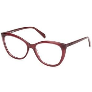 PUCCI EP5249 Lunettes de Soleil, uniseks, glanzend bordeaux, 55