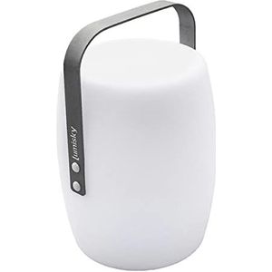 Lumisky Lucy Rock, draadloze lantaarn, met aluminium handgreep, warmwit/wit, dimbaar, hoogte 31 cm