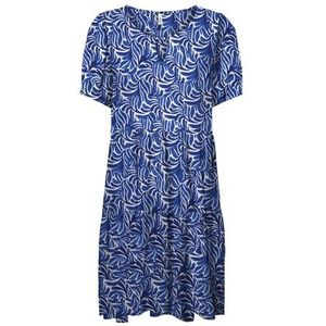 ONLY Dames Onlnova Life Vis Thea Kh Dress AOP, blauw, S