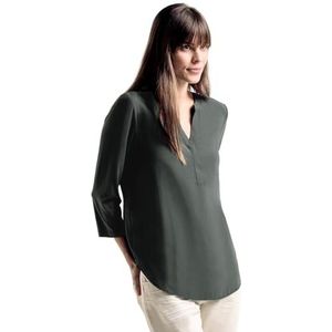 Cecil - B344592 - Damesblouse - Kaki - Materiaalmix