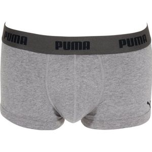 Puma boxershort voor heren, 1p, 758, Middle Grey Melange, XL