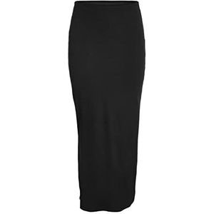 Pieces Nmmaya Hw Enkelrok voor dames, curve, zwart, 54