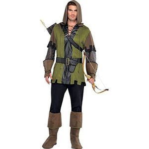 amscan 844178-55 Volwassenen Prince of Thieves Fancy Dress Robin Hood Kostuum Outfit (Borst: 40-42"")