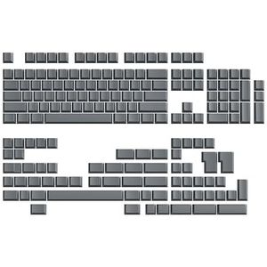 Ranked POM Jelly Premium Doorzichtige Keycap-set | 1,45 mm Dikke POM | Cherry-Profiel voor Aangepast Mechanisch Toetsenbord (Ash, 169 Toetsen)