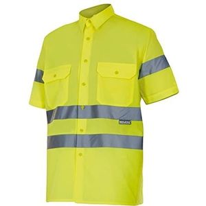 Velilla P14270L overhemd AV tweekleurig korte mouwen