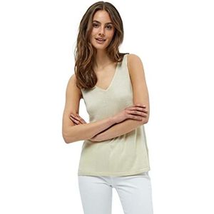 Minus Dames Carli Knit Top, Citroen Sorbet Lurex, XL