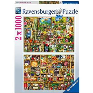 Ravensburger 89691 2 x 1000 stukjes legpuzzels voor volwassenen en kinderen vanaf 14 jaar [Exclusief bij Amazon], Meerkleurig