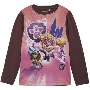 MINYMO Meisjes-T-shirt met lange mouwen met PAW Patrol, paars (Catawba Grape), 92 cm