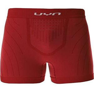 UYN U100168 MOTYON 2.0 UW boxershorts lang shirt heren rood verfijnd M, Geavanceerd rood, M