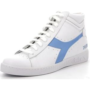 Diadora Game L High 2030, uniseks, volwassenen, wit/hemelsgrijs, 36 EU, wit, hemelsgrijs, 36 EU