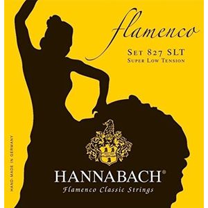 Hannabach 652953 klassieke gitaarsnaren serie 827 Super Low Tension Flamenco Classic - G/3